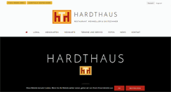 Desktop Screenshot of hardthaus.de