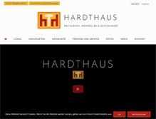 Tablet Screenshot of hardthaus.de